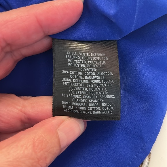 HD in Paris Black Floral Embroidered Scallop Hem Sleeveless Sheath Dress Size 12 - Picture 8 of 8